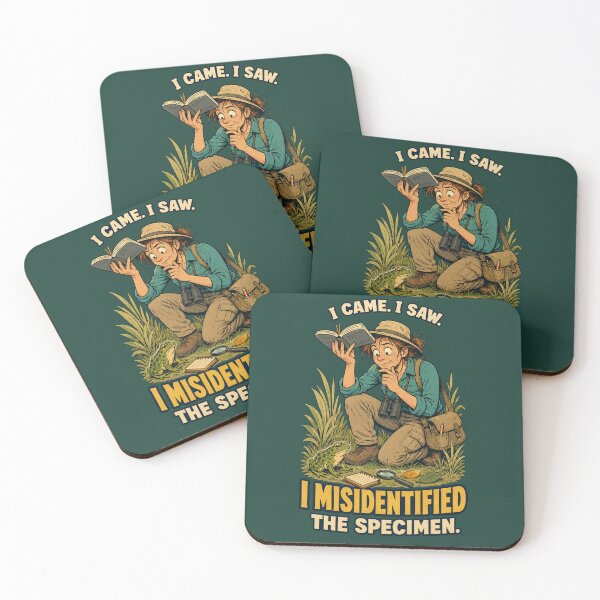 Item preview, I Came, I Saw, I Misidentified the Specimen – Field Biologist Humor designed and sold by Little Chookcha.