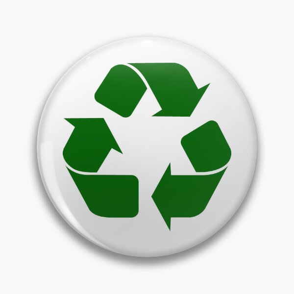 Item preview, Dark Green recycling symbol designed and sold by pattern-archive.