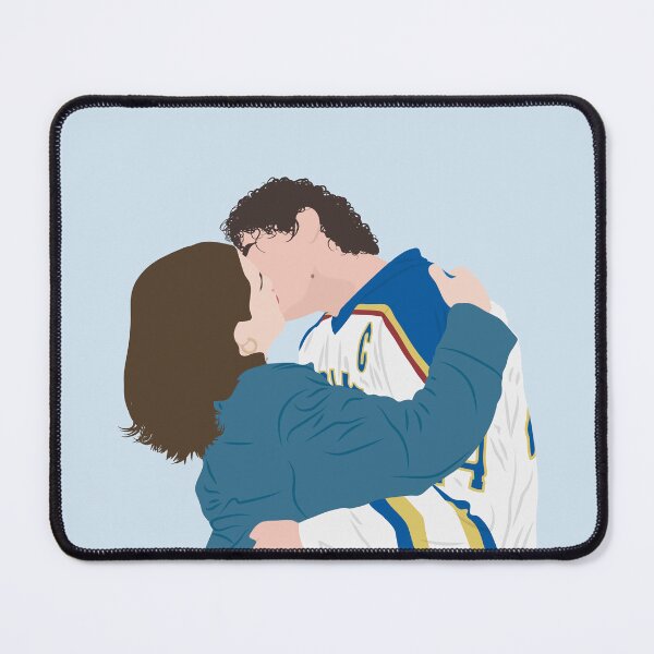 Item preview, Hannah and Garrett kissing on rink boards | off campus designed and sold by Pinu92.