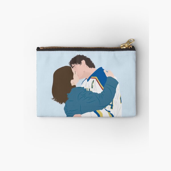 Item preview, Hannah and Garrett kissing on rink boards | off campus designed and sold by Pinu92.