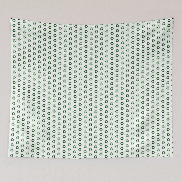 Item preview, Dark Green recycling symbol designed and sold by pattern-archive.