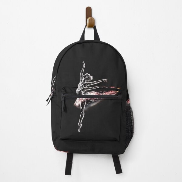 Item preview, Fiery Ballerina Sketch Dance Art Primary Tag designed and sold by NucciCollective.