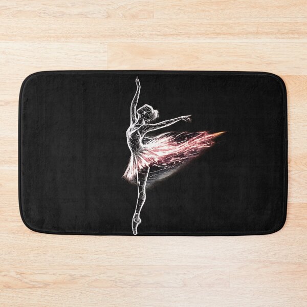 Item preview, Fiery Ballerina Sketch Dance Art  Primary Tag designed and sold by NucciCollective.