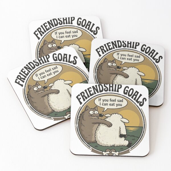 Item preview, Friendship Goals  designed and sold by Mostafa-Ak.