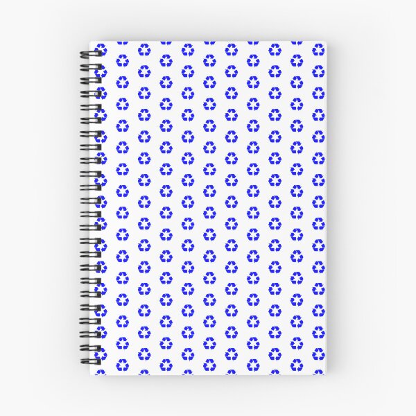 Item preview, Blue Recycling Icon for Eco Living designed and sold by pattern-archive.