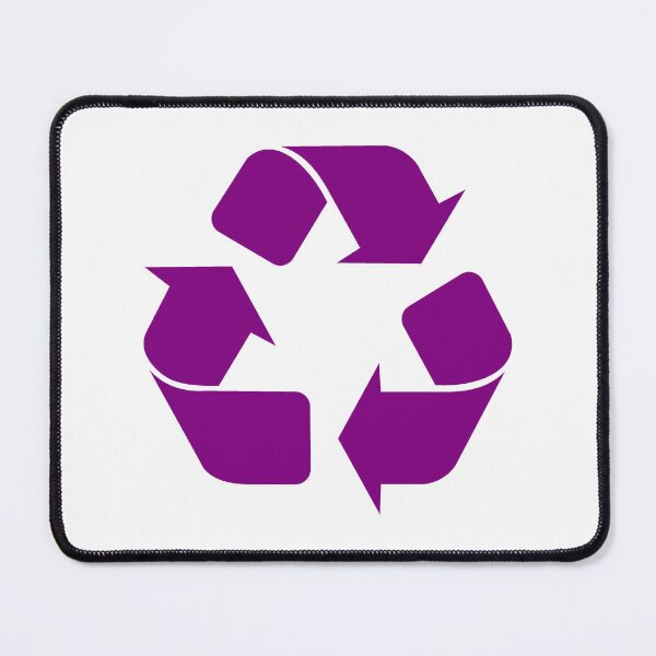 Item preview, Purple Recycling Icon for Eco Living designed and sold by pattern-archive.