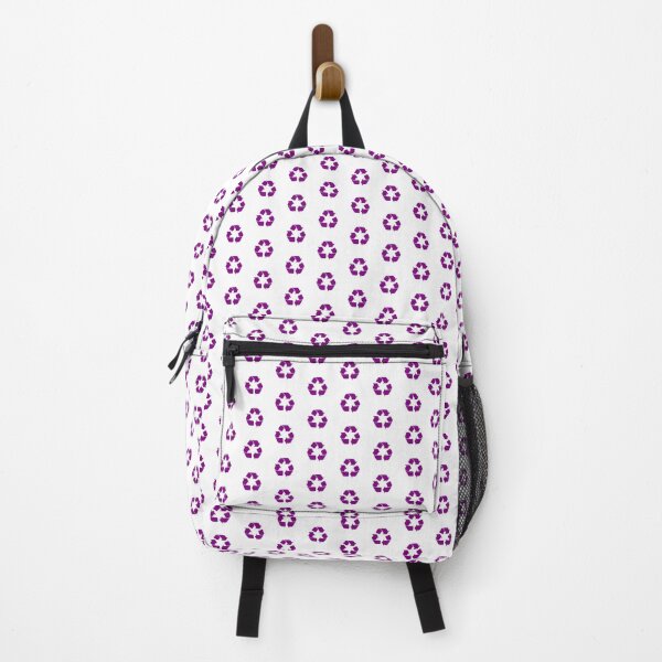 Item preview, Purple Recycling Icon for Eco Living designed and sold by pattern-archive.