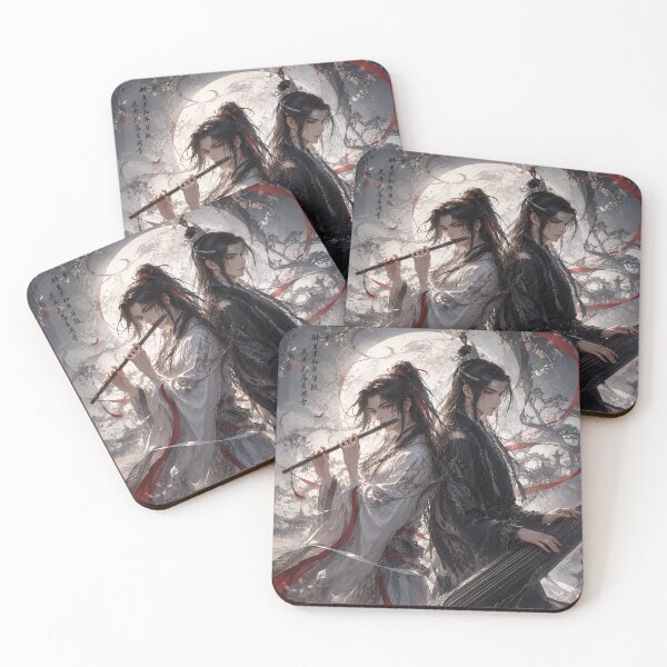 Item preview, Ethereal Wuxia Duet Beneath the Moon designed and sold by anelishstormey.