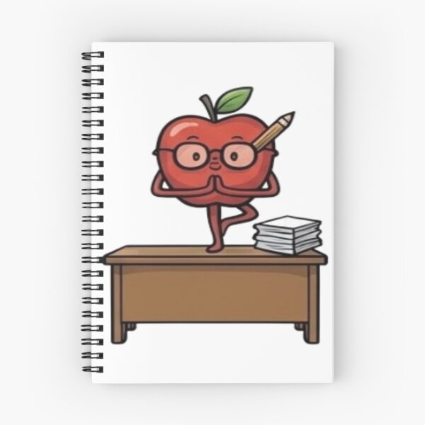 Item preview, Teacher Apple Tree Pose Classroom Desk Balance designed and sold by moTshiTshi.