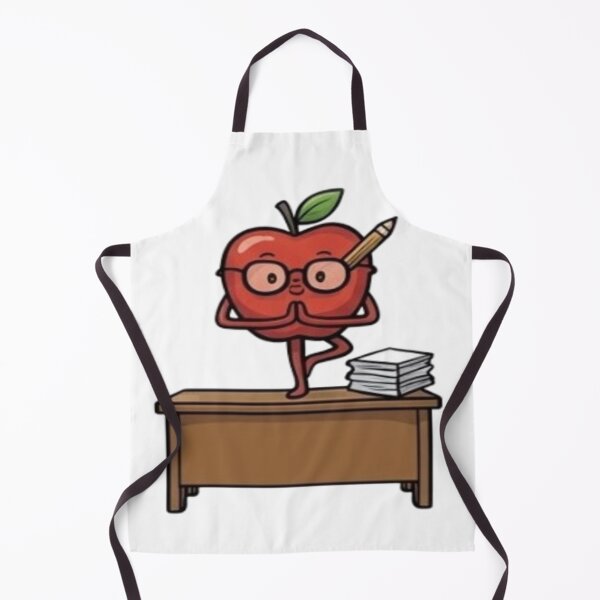 Item preview, Teacher Apple Tree Pose Classroom Desk Balance designed and sold by moTshiTshi.