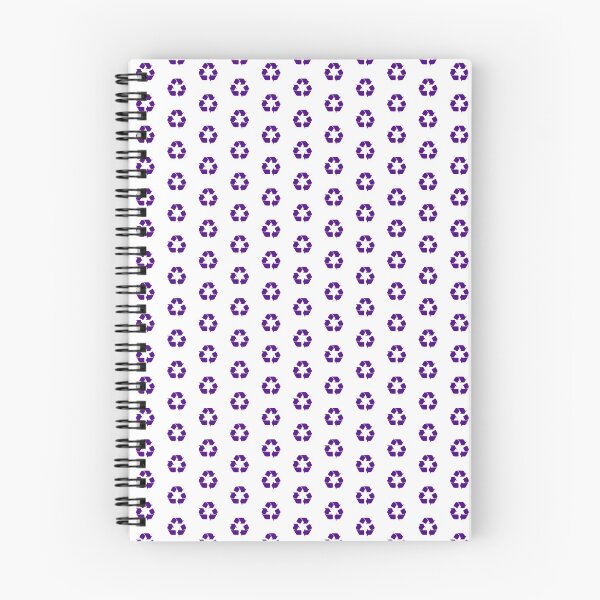 Item preview, Dark Purple Recycling Icon for Eco Living designed and sold by pattern-archive.