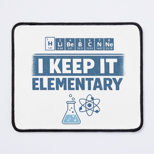 Item preview, I Keep It Elementary Chemistry Pun Science Teacher Shirt designed and sold by Nawi32.