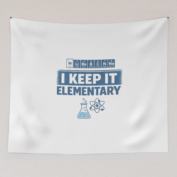 Item preview, I Keep It Elementary Chemistry Pun Science Teacher Shirt designed and sold by Nawi32.