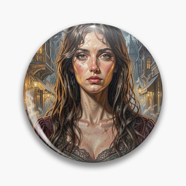Item preview, Gothic Street Portrait – Surreal Fantasy Glow designed and sold by FotoworldEdel.