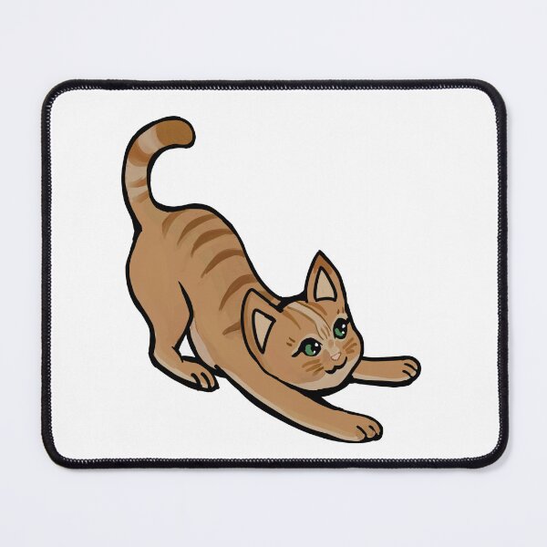 Item preview, Orange Cat Clea Just Playing designed and sold by YHK13.