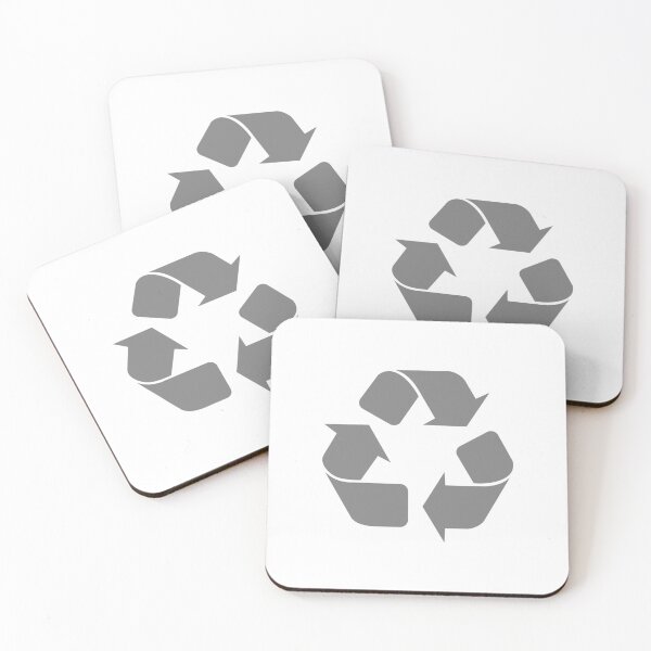Item preview, Gray Recycling Icon for Eco Living designed and sold by pattern-archive.