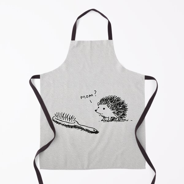 Item preview, Cute Hedgehog and Hairbrush designed and sold by lautir.