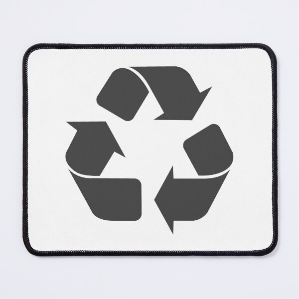Artikelvorschau, Dunkelgraues Recycling-Symbol entworfen und verkauft von pattern-archive.
