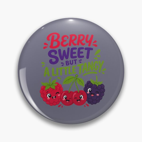 Item preview, Berry Sweet but a Little Tangy – Cute Kawaii Fruit designed and sold by Aimetoi.