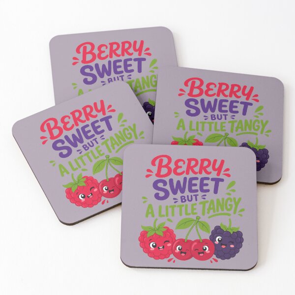 Item preview, Berry Sweet but a Little Tangy – Cute Kawaii Fruit designed and sold by Aimetoi.