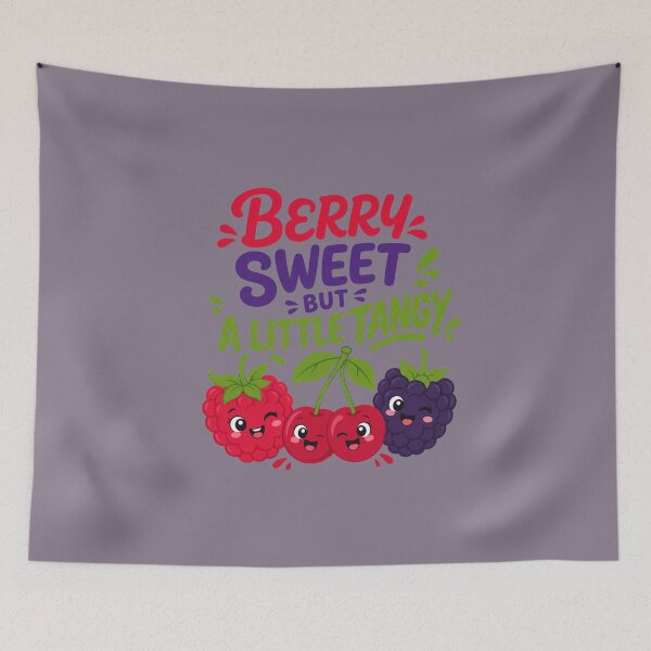 Item preview, Berry Sweet but a Little Tangy – Cute Kawaii Fruit designed and sold by Aimetoi.