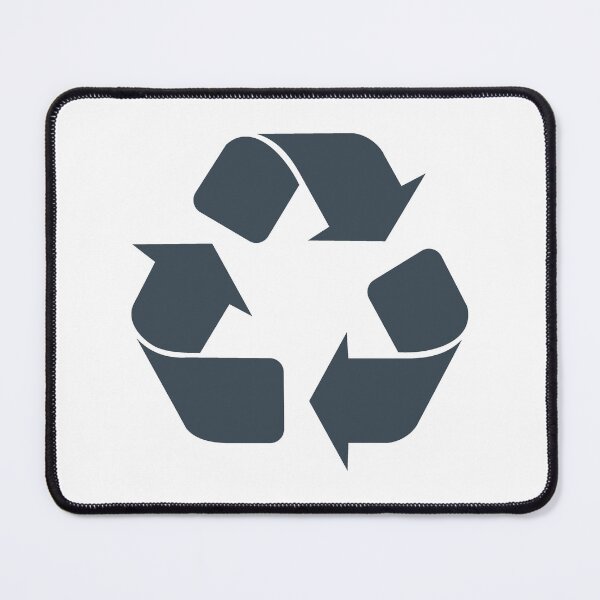 Item preview, Charcoal Recycling Icon for Eco Living designed and sold by pattern-archive.
