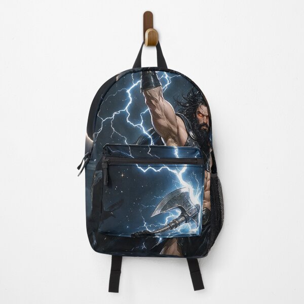 Item preview, Authentic Thor - Dark Viking Thunder God under Dark Eclipse designed and sold by Resilient Mythos.