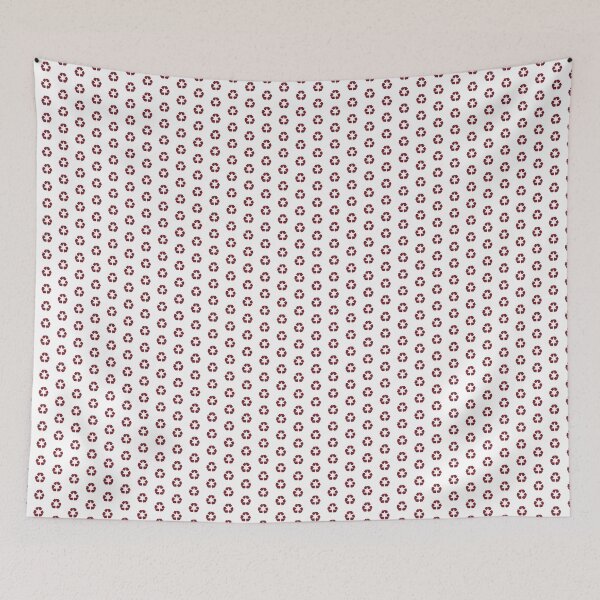 Item preview, Burgundy Recycling Icon for Eco Living designed and sold by pattern-archive.