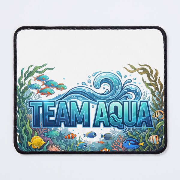 Item preview, Team Aqua – Water Workout Graphic designed and sold by Halbeskilo.