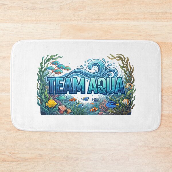 Item preview, Team Aqua – Water Workout Graphic designed and sold by Halbeskilo.
