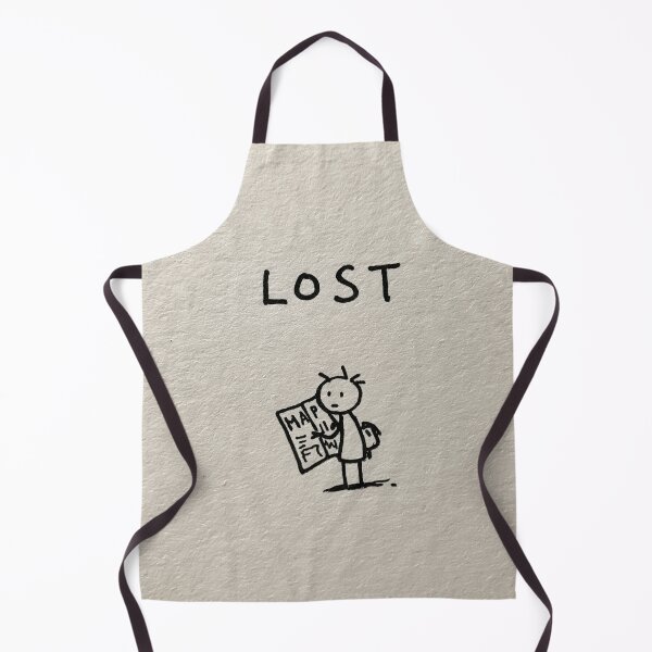Item preview, Lost Traveler Minimalist Ink Drawing Cartoon Art designed and sold by lautir.