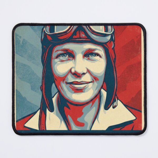 Item preview, Amelia Earhart Hope Style Retro Poster Art designed and sold by masteryStore.
