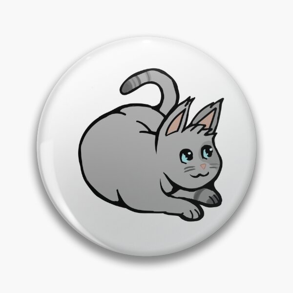 Aperçu de l'œuvre Chat gris Charbon qui joue créée et vendue par YHK13.