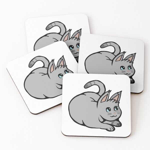 Item preview, Grey Cat Charbon Playing designed and sold by YHK13.