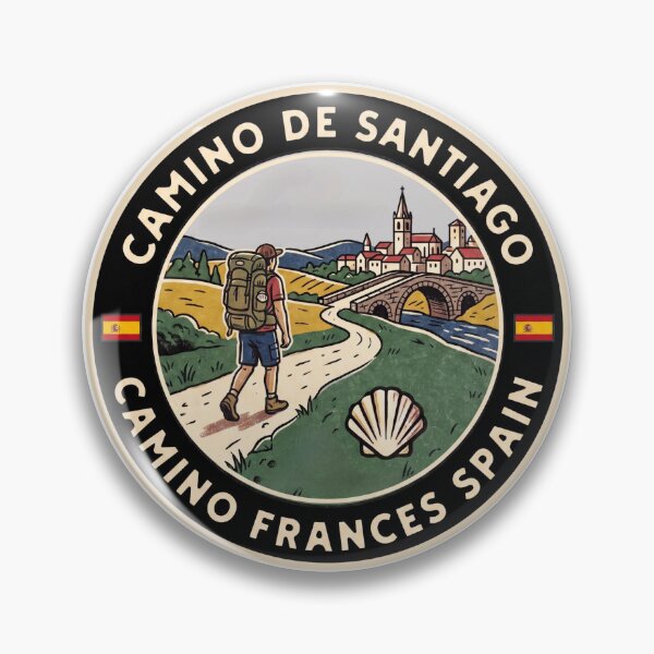 Item preview, camino frances , camino de santiago  shirt or sticker designed and sold by designkb.