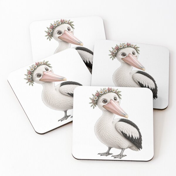 Item preview,  Meet the Most Adorably Cute Pelican You’ll Ever See designed and sold by BRETT'S ART STUDIO.
