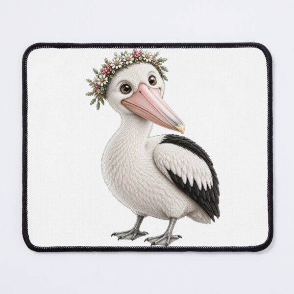 Item preview, Meet the Most Adorably Cute Pelican You’ll Ever See designed and sold by BRETT'S ART STUDIO.