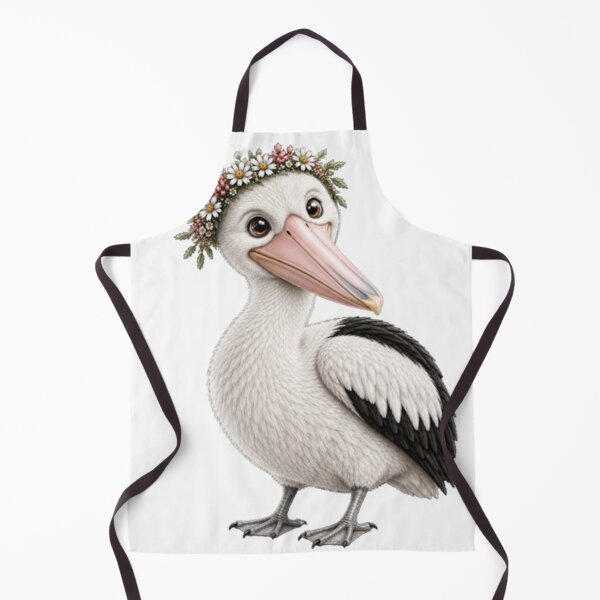 Item preview, Meet the Most Adorably Cute Pelican You’ll Ever See designed and sold by BRETT'S ART STUDIO.