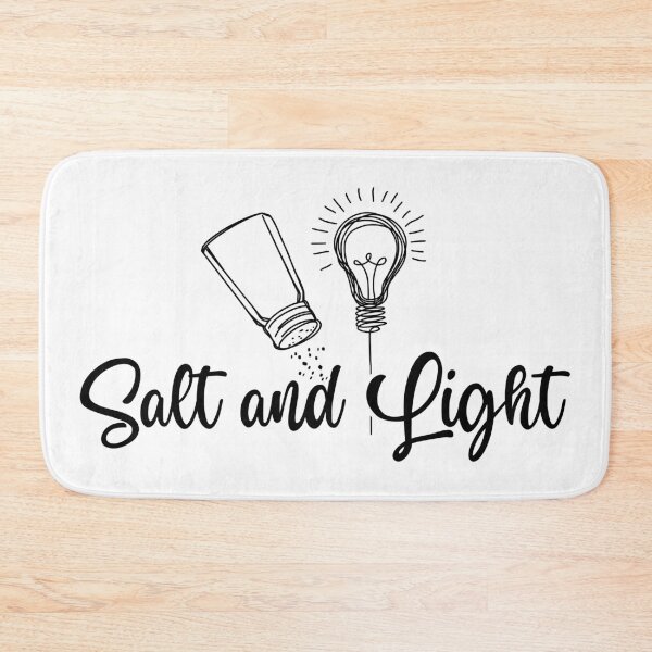 Artikelvorschau, Salt and light entworfen und verkauft von identicrist Christian Designs.