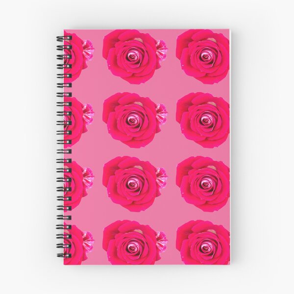 Item preview, Red rose on pink background  designed and sold by happytraveller1.