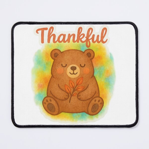 Item preview, Thankful bear designed and sold by Krachtvanjehart.