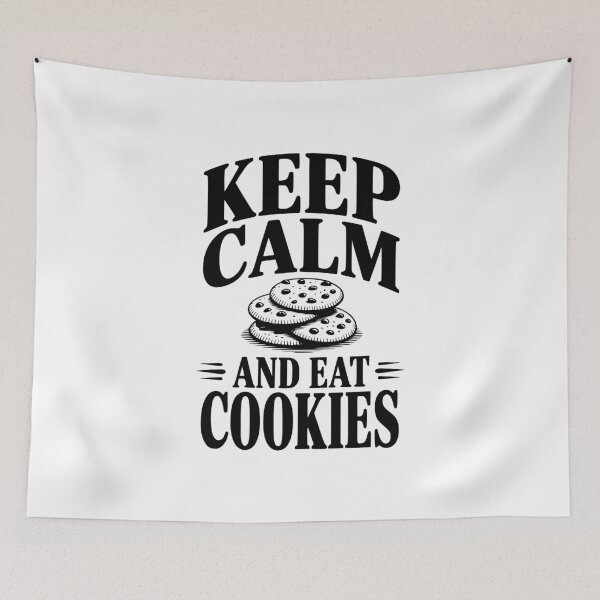 Item preview, Keep Calm And Eat Cookies designed and sold by Frank Ring.