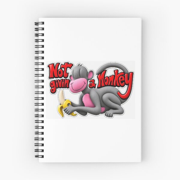 Item preview, not givin a monkey designed and sold by eccobenny.