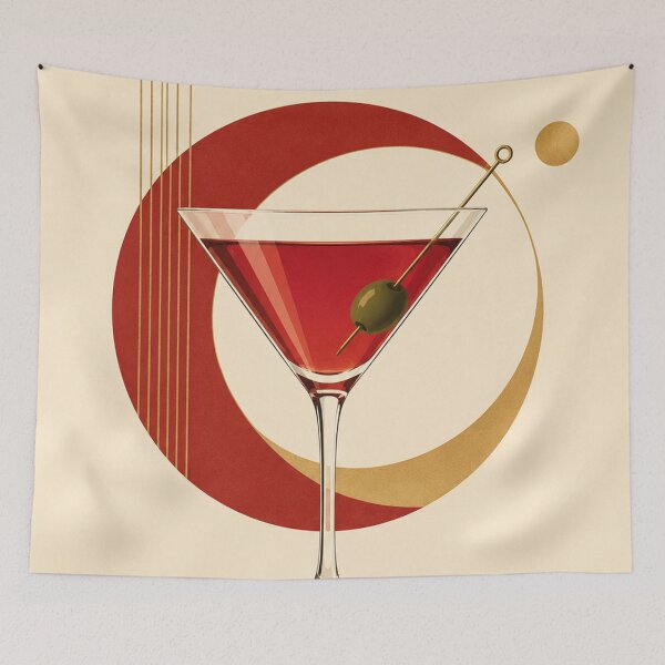 Item preview, Martini vintage advertising poster designed and sold by anelishstormey.