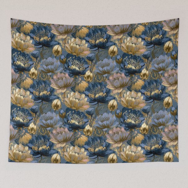 Item preview, Radiant Lotus Print  - Flower Garden Pattern - Best Gifts For Women designed and sold by RoyalStarsPatts.