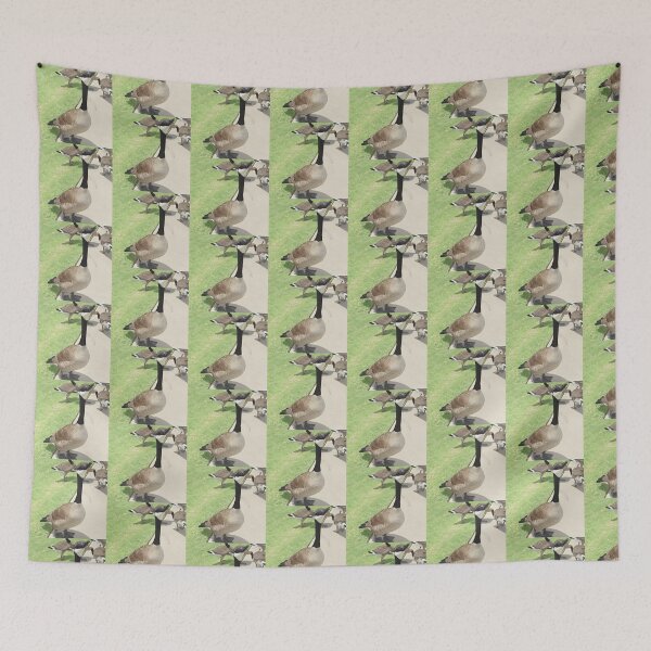 Item preview, Canada Geese Flock Fine Art Print designed and sold by KaleChub.