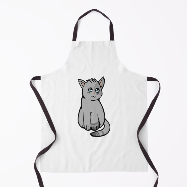 Item preview, Grey Cat Charbon Sitting Down Looking Up designed and sold by YHK13.