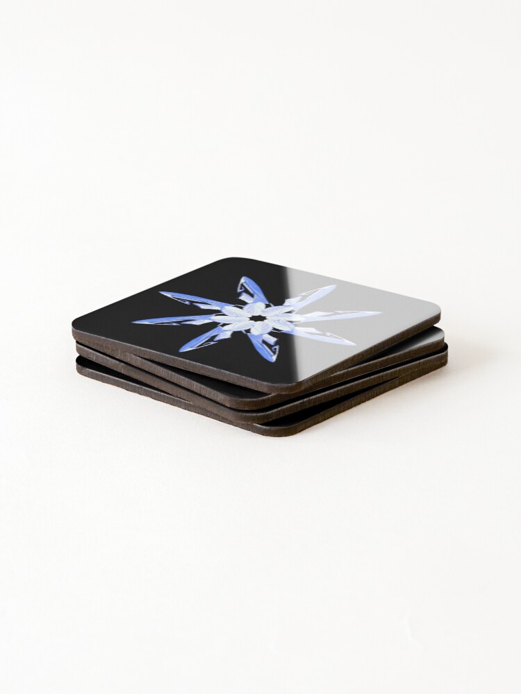 Thumbnail 4 of 5, Coasters (Set of 4), Blue star designed and sold by Meo Design.