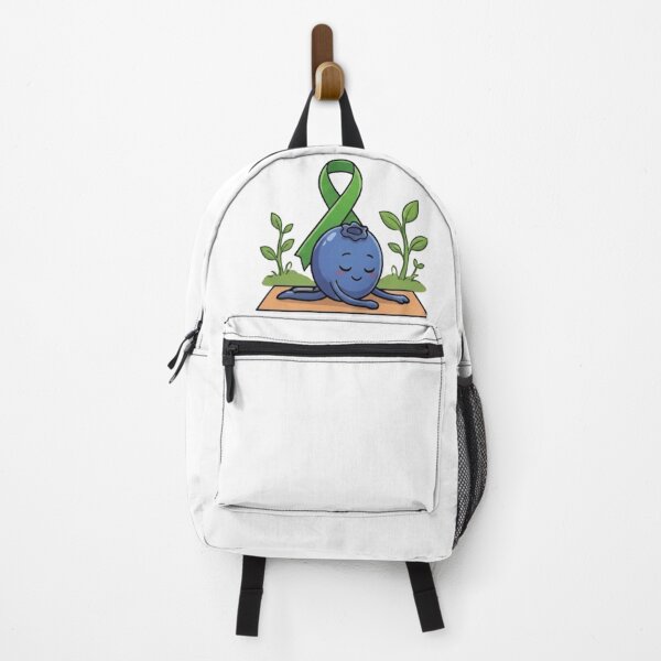 Item preview, Blueberry Child Pose Green Ribbon Self Care Rest designed and sold by moTshiTshi.