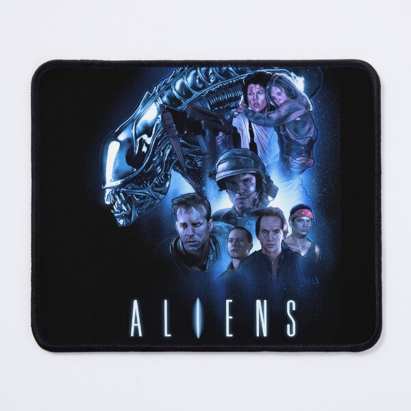 Item preview, Aliens Fan Art Tribute | Hand Drawn Xenomorph & Ripley Sci-Fi Horror Illustration designed and sold by BlackThistleArt.